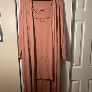 Maternity Dress & Duster Set